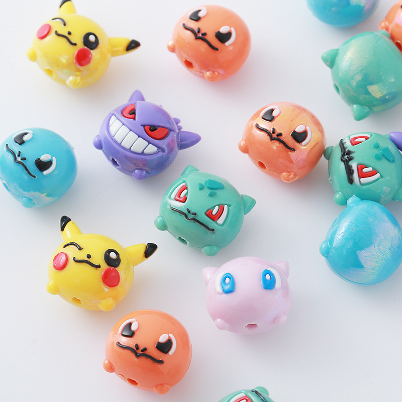 Mobile Electronics Gadgets - 12 pièces Pokémon Perles DIY pour