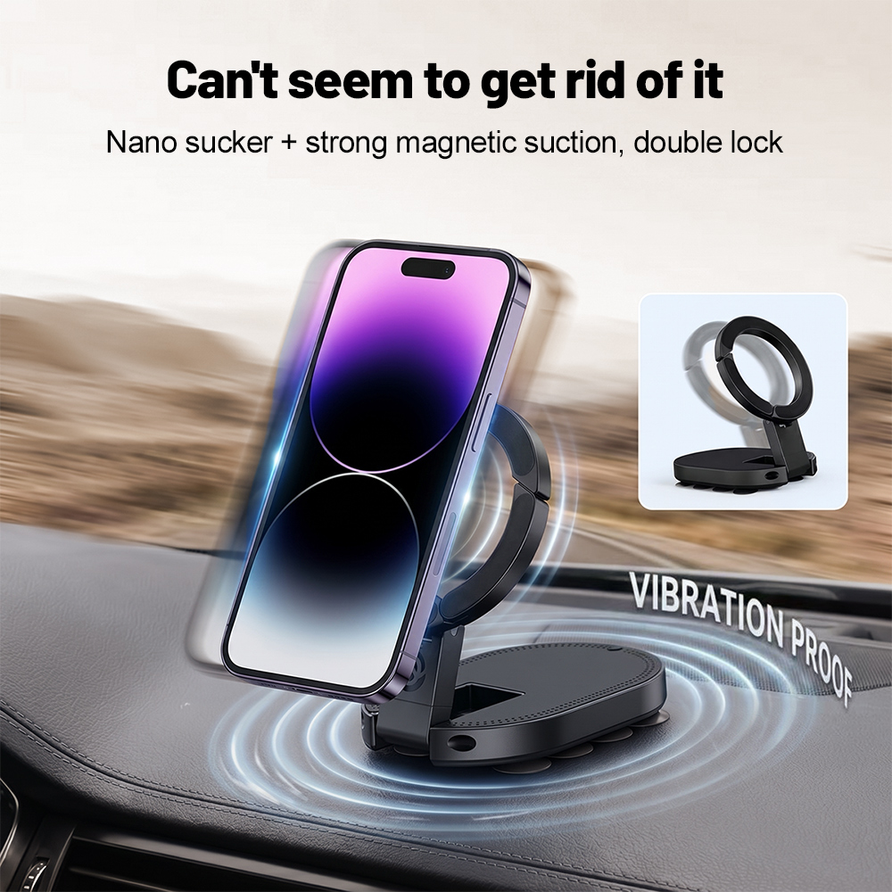Mobile Electronics Gadgets - 360 ° Support de téléphone magnétique
