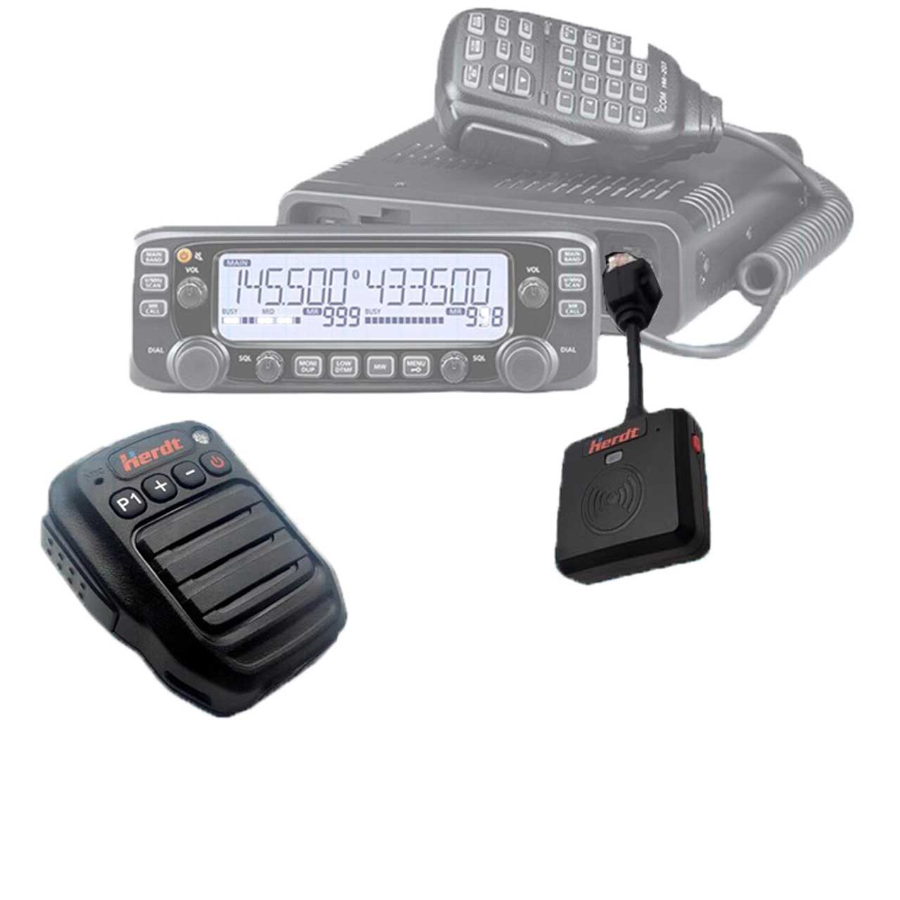 Bluetooth Speaker Waterproof - Microphone Bluetooth étanche IP68 pour Yaesu