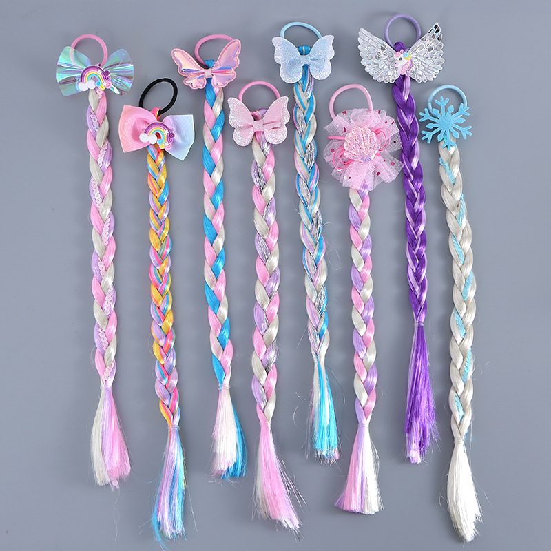 Perruque arc-en-ciel pour peti - Elsa Gadget avis et prix