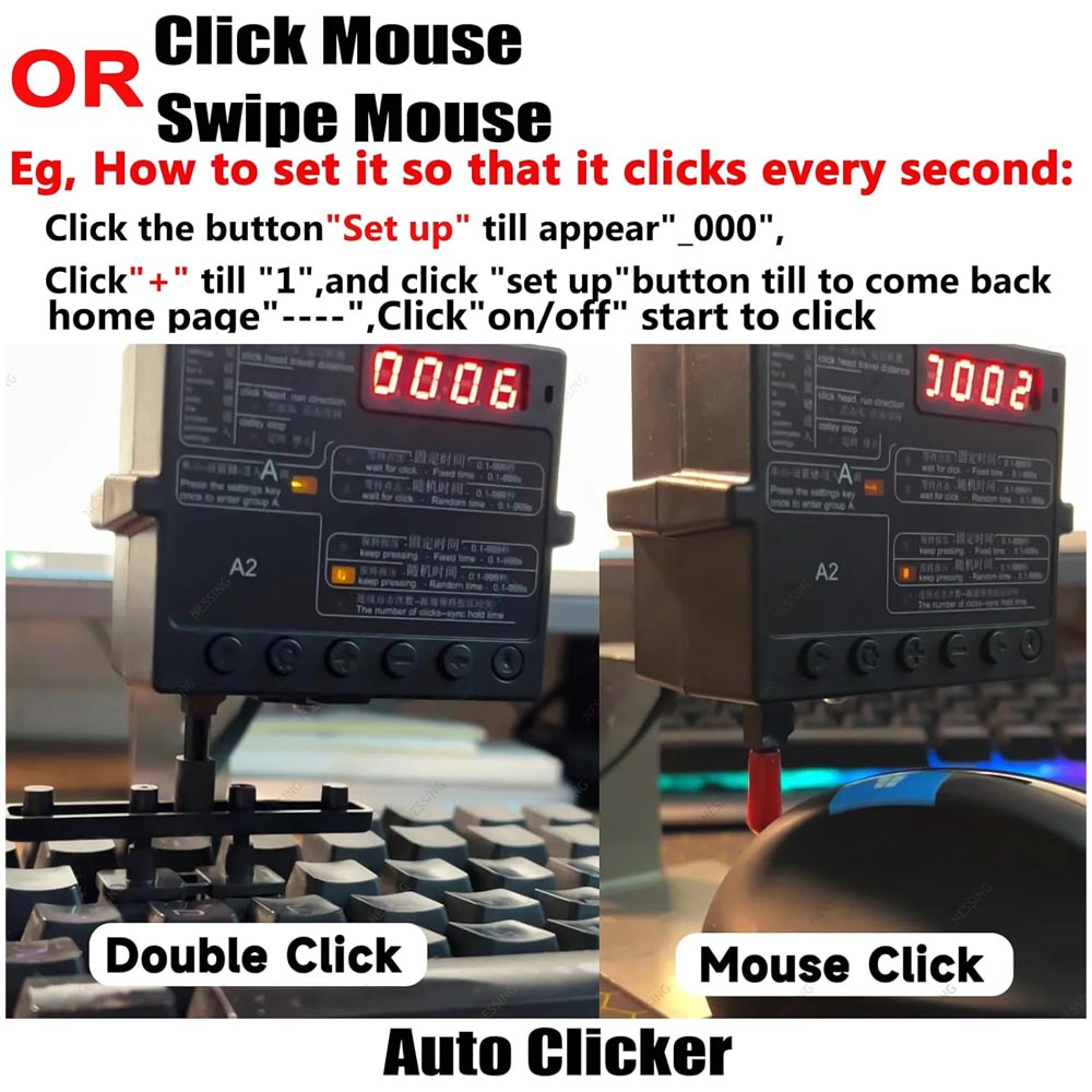(ABC) Clic automatique physiqu - Auto Mouse Mover avis et prix