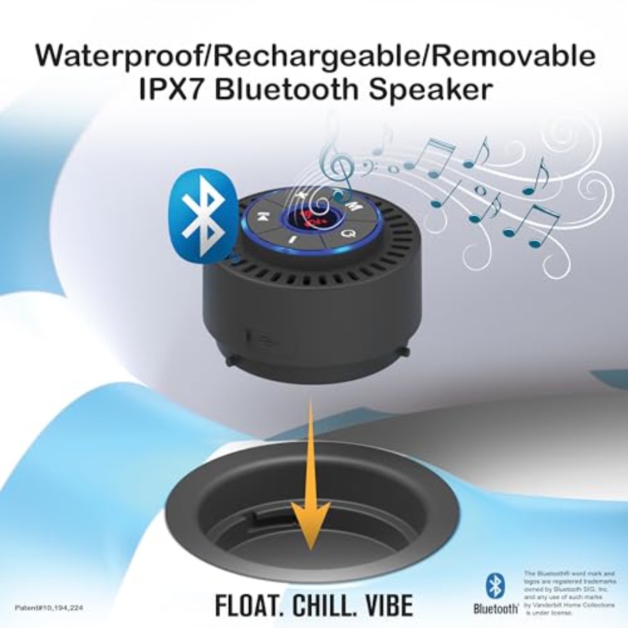 Chaise longue gonflable pour p - Bluetooth Speaker Waterproof avis et prix