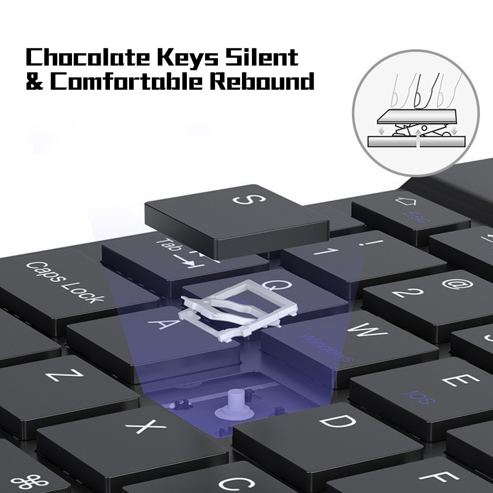 Clavier et souris Bluetooth JP - Wireless Keyboard Mini avis et prix